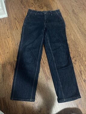 Old Navy Dark Blue Straight Leg Women’s Jeans